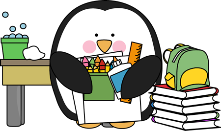 school penguin